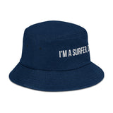 Surfer Dude Denim Bucket Hat