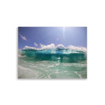 Blue Wall Poster