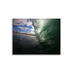 Green Shore Break Poster
