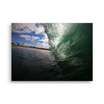 Green Shore Break Poster