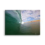 Green & Clear Tube Poster