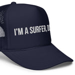 Surfer Dude Bold Foam Trucker Hat
