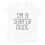 Surfer Dude Stacked Youth Shirt