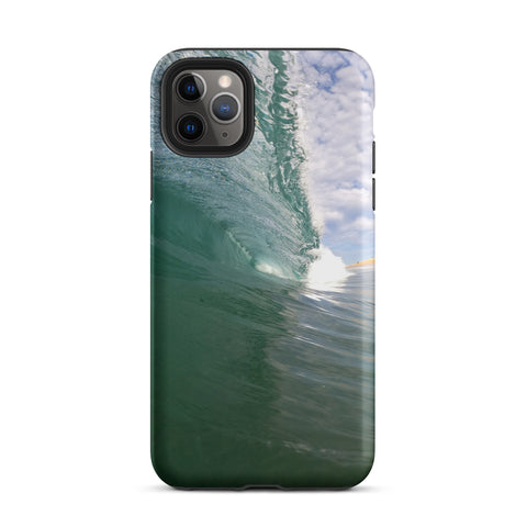 Green & Clear Tube Tough Case for iPhone®